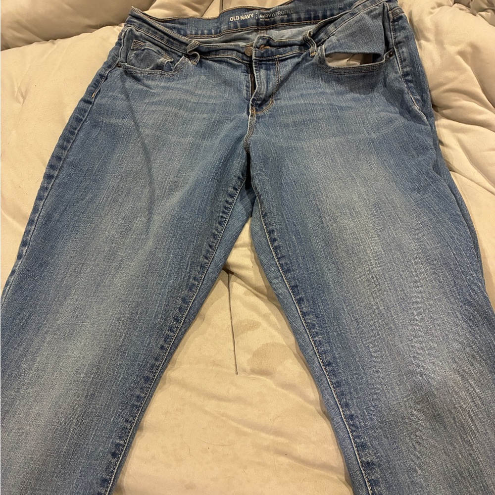 Old Navy Women’s Light Blue Straight Leg Jeans